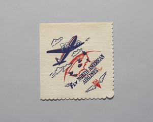 Image: cocktail napkin: North American Airlines
