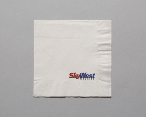Image: cocktail napkin: Skywest Airlines