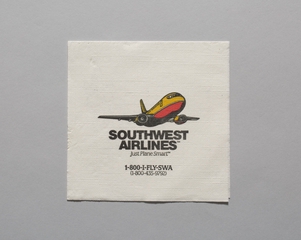 Image: cocktail napkin: Southwest Airlines