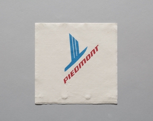 Image: cocktail napkin: Piedmont Airlines