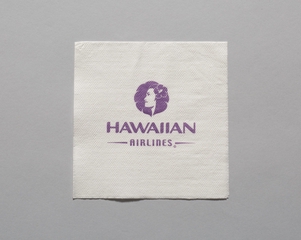 Image: cocktail napkin: Hawaiian Airlines
