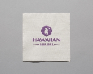 Image: cocktail napkin: Hawaiian Airlines