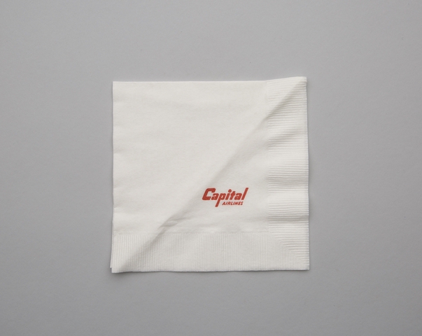Cocktail napkin: Capital Airlines