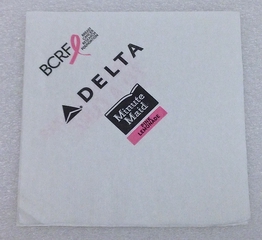 Image: cocktail napkin: Delta Air Lines