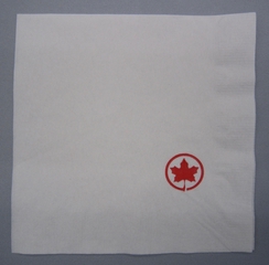 Image: cocktail napkin: Air Canada
