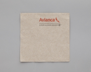 Image: cocktail napkin: Avianca (Avianca Airlines)