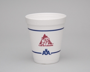 Image: polystyrene cup: American Airlines