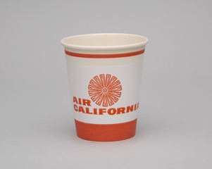 Image: paper cup: Air California