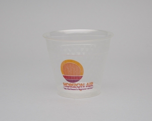 Image: plastic cup: Horizon Air