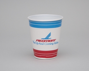 Image: polystyrene cup: Piedmont Airlines