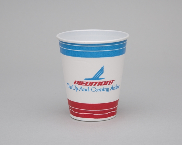 Polystyrene cup: Piedmont Airlines