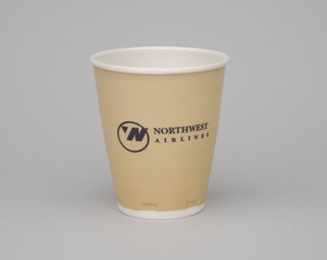 Image: polystyrene cup: Northwest Airlines