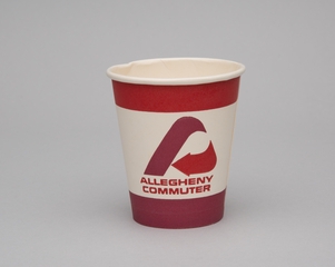 Image: paper cup: Allegheny Commuter