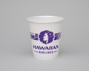 Image: polystyrene cup: Hawaiian Airlines