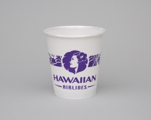 Image: polystyrene cup: Hawaiian Airlines