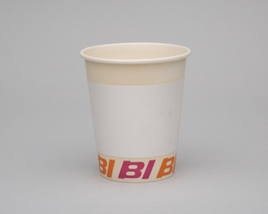 Image: paper cup: Braniff International