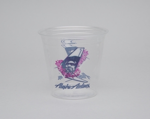 Image: plastic cup: Alaska Airlines