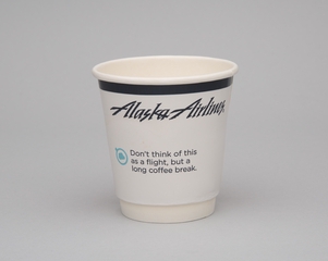 Image: paper cup: Alaska Airlines