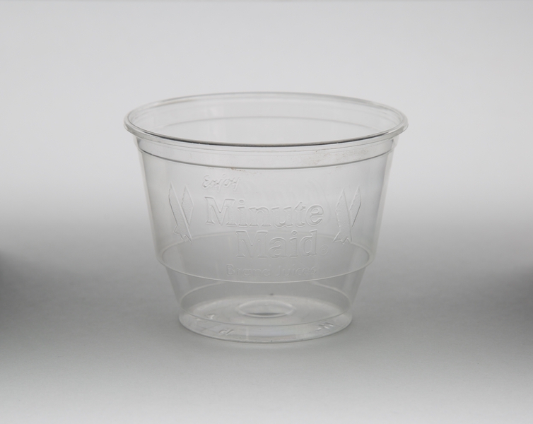 Image: plastic cup: American Airlines, Coca-Cola, Minute Maid