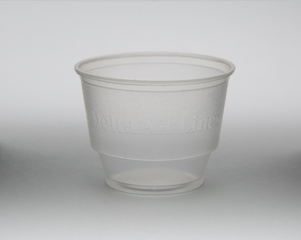 Image: plastic cup: Delta Air Lines