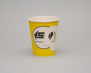 Image: paper cup: Seaboard World Airlines