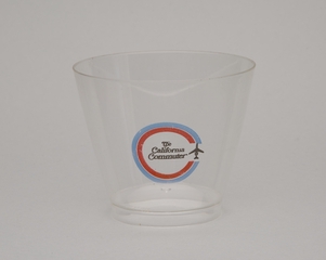 Image: plastic cup: United Air Lines