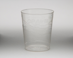 Image: plastic cup: CP Air (Canadian Pacific Airlines)