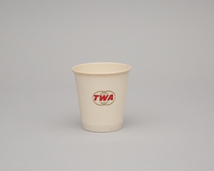 Image: paper cup: TWA (Trans World Airlines)