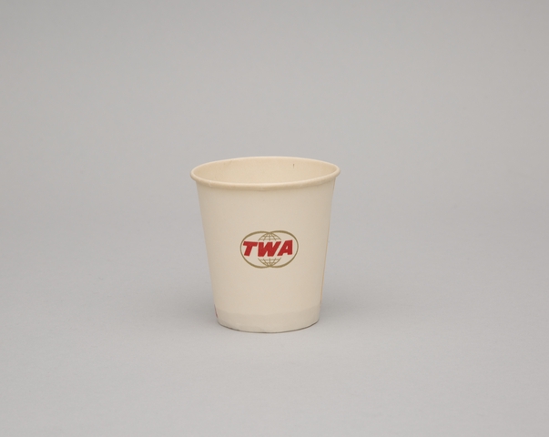 Paper cup: TWA (Trans World Airlines)