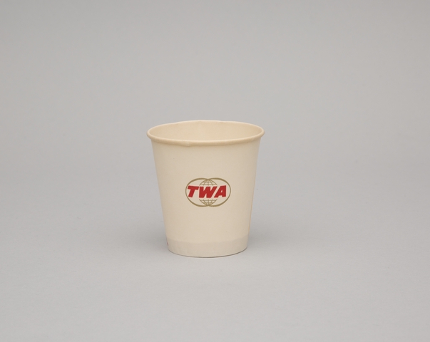 Paper cup: TWA (Trans World Airlines)
