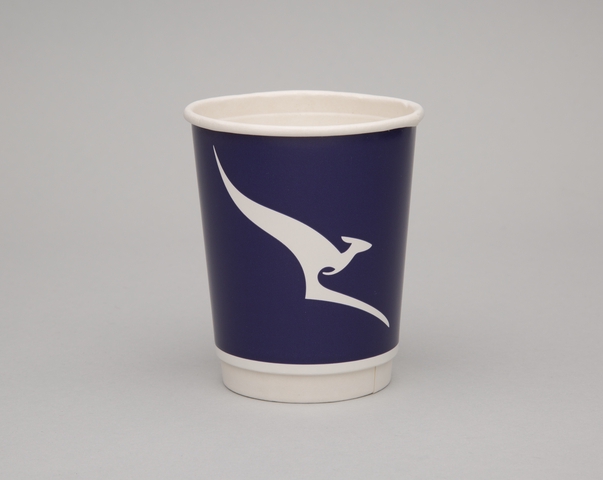 Paper cup: Qantas Airways