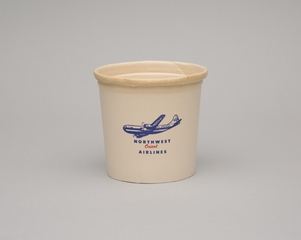 Image: paper cup: Northwest Orient Airlines
