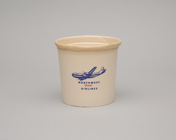Paper cup: Northwest Orient Airlines