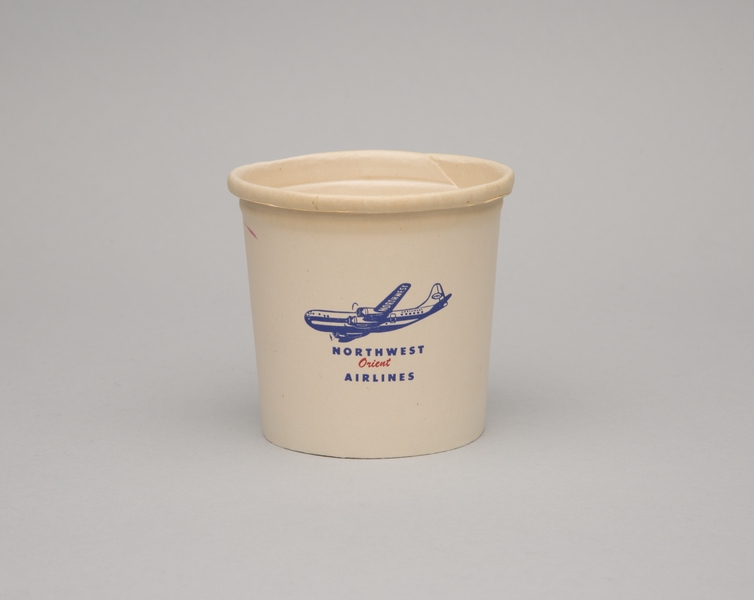 Image: paper cup: Northwest Orient Airlines