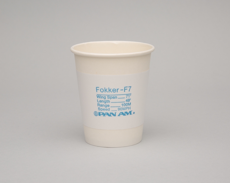 Image: paper cup: Pan American World Airways