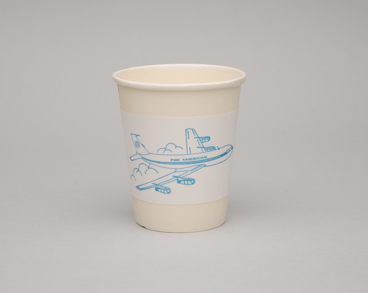 Image: paper cup: Pan American World Airways