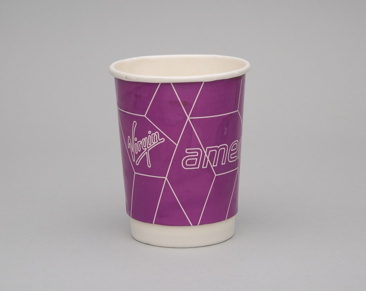 Image: paper cup: Virgin America