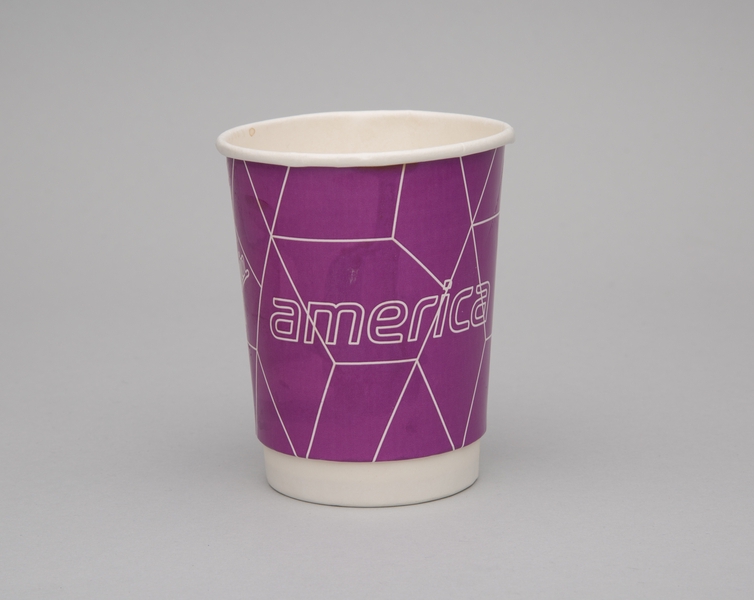 Image: paper cup: Virgin America