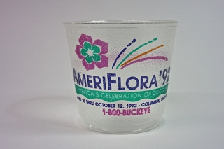 Image: plastic cup: America West Airlines