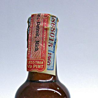 Image #3: miniature liquor bottle: United Air Lines, Canadian Club