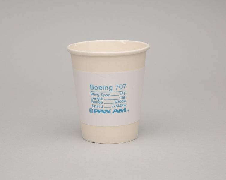 Image: paper cup: Pan American World Airways