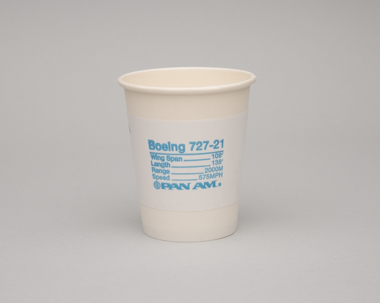 Image: paper cup: Pan American World Airways