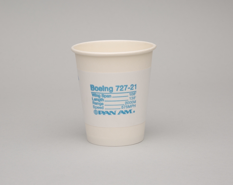 Image: paper cup: Pan American World Airways