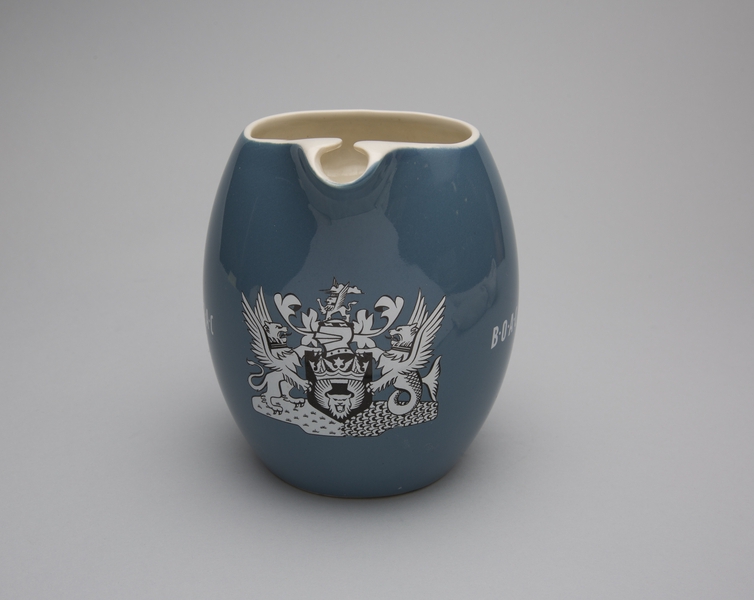 Image: water pitcher: British Overseas Airways Corporation (BOAC)