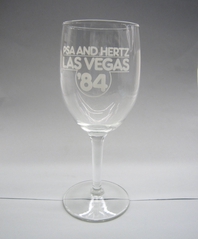 Image: wine glass: Pacific Southwest Airlines (PSA), Hertz Rent a Car