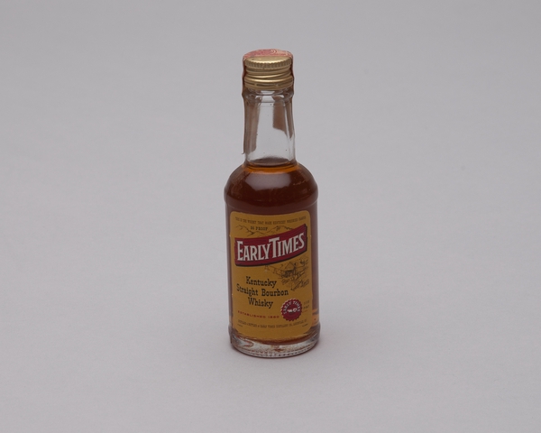 Miniature liquor bottle: Pacific Southwest Airlines (PSA), Early Times