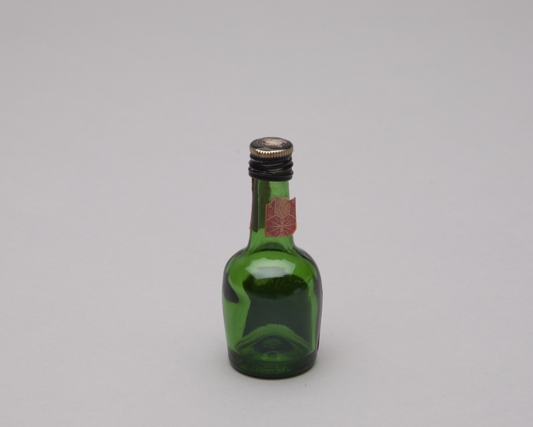 Image: miniature liquor bottle: Courvoisier cognac