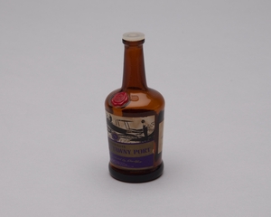 Image: miniature liquor bottle: Qantas Airways, Liqueur Tawny Port