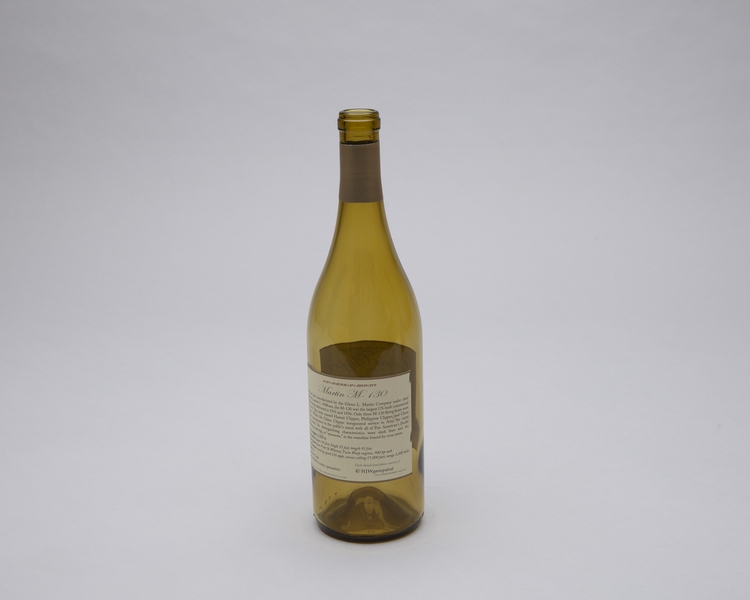 Image: wine bottle: Dreyer Sonoma Wines, Pan American Airways System Martin M-130 China Clipper