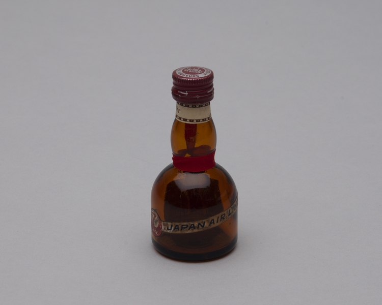 Image: miniature liquor bottle: Japan Air Lines, Gran Marnier